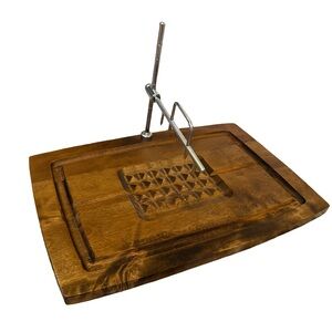 Mid-Century Modern Meat Carving Tray